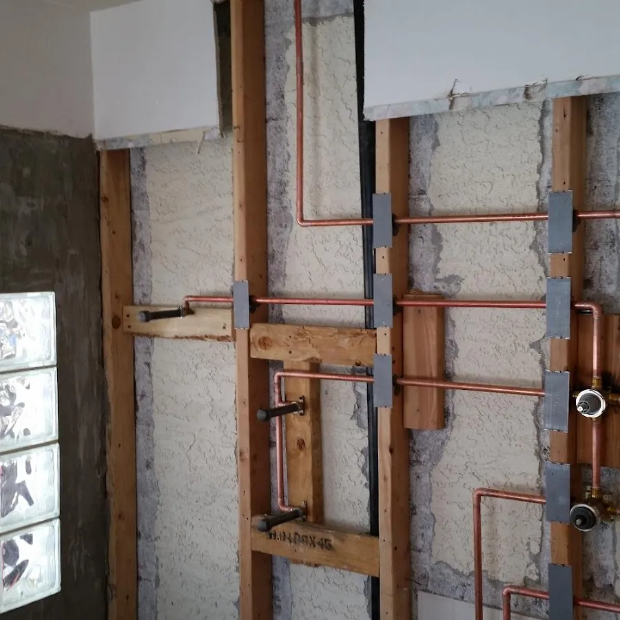 Copper pipe installation for Repiping in Adelphi