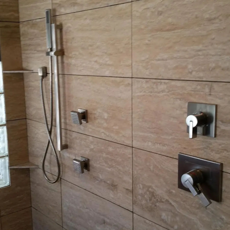 Shower fixture installation for Gas Line Repair in Adelphi